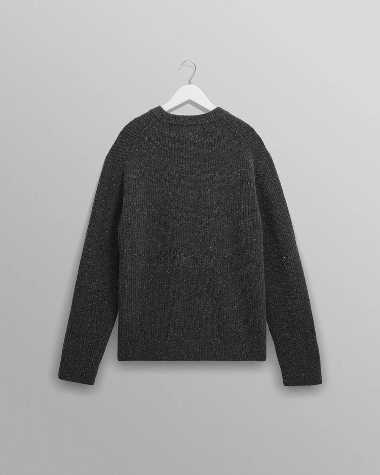 Wax london wilde donegal pull charcoal