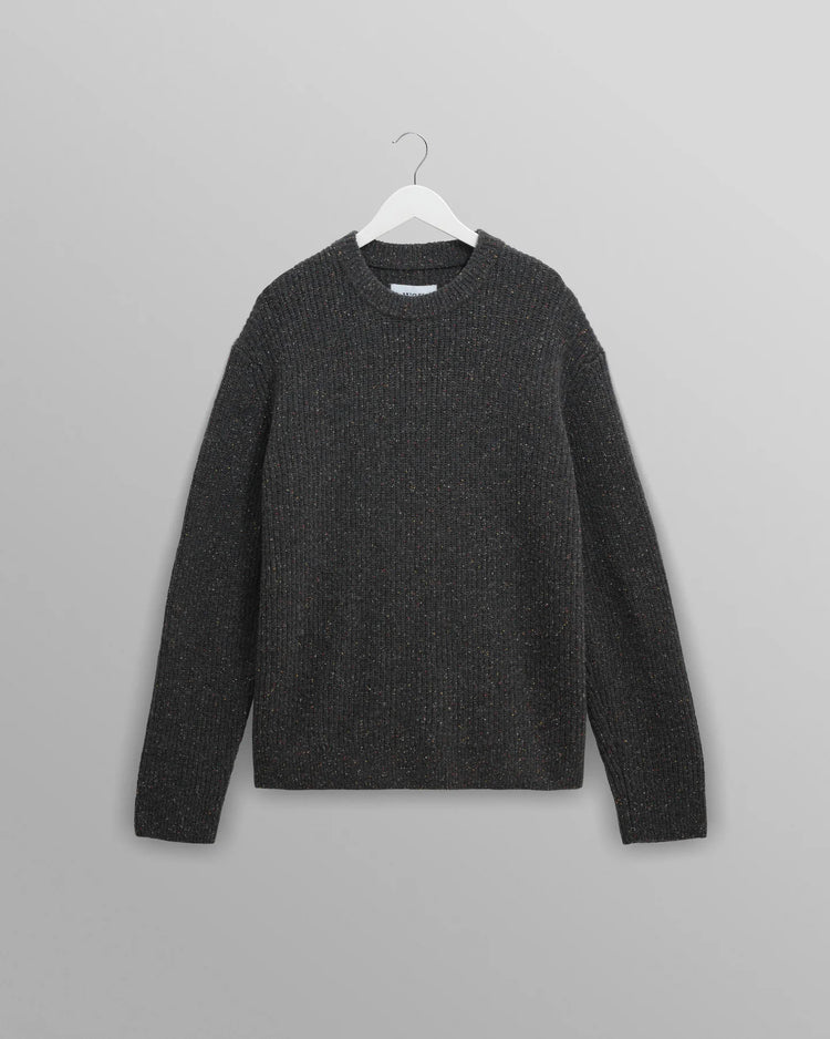 Wax london wilde donegal pull charcoal