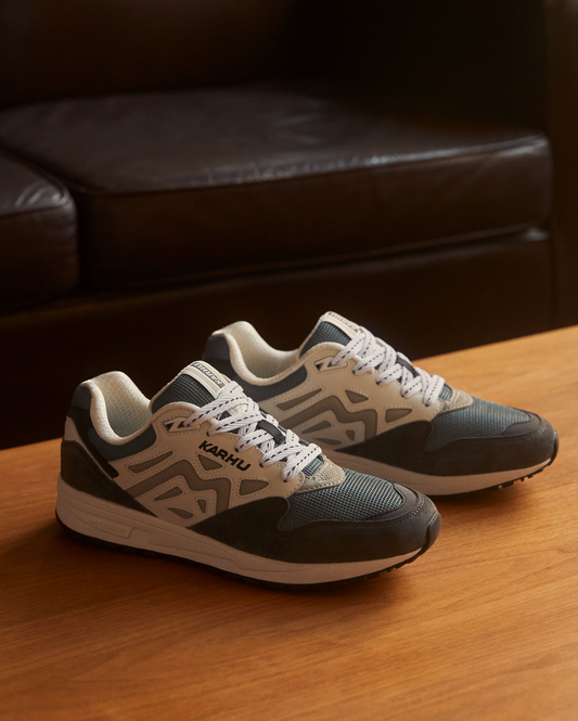 Karhu legacy 96 gunmetal abbey stone (web only)