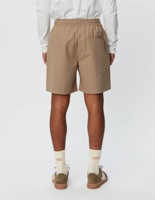 Les deux otto twill shorts desert taupe