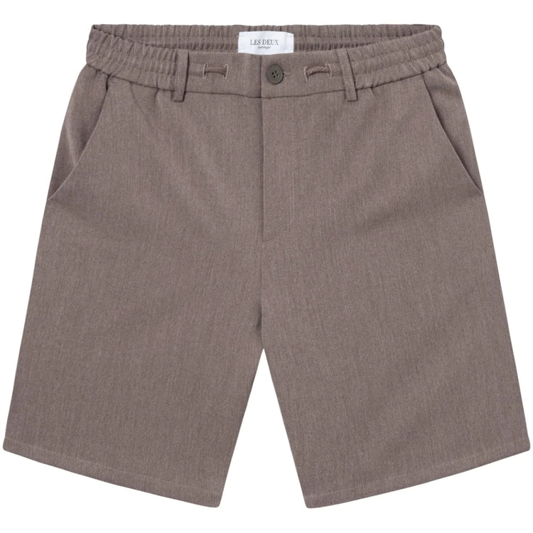 Les deux pino shorts 2.0 brown melange