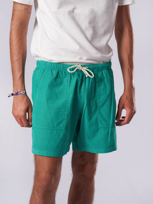 La paz formigal beach shorts gumdrop green baby cord